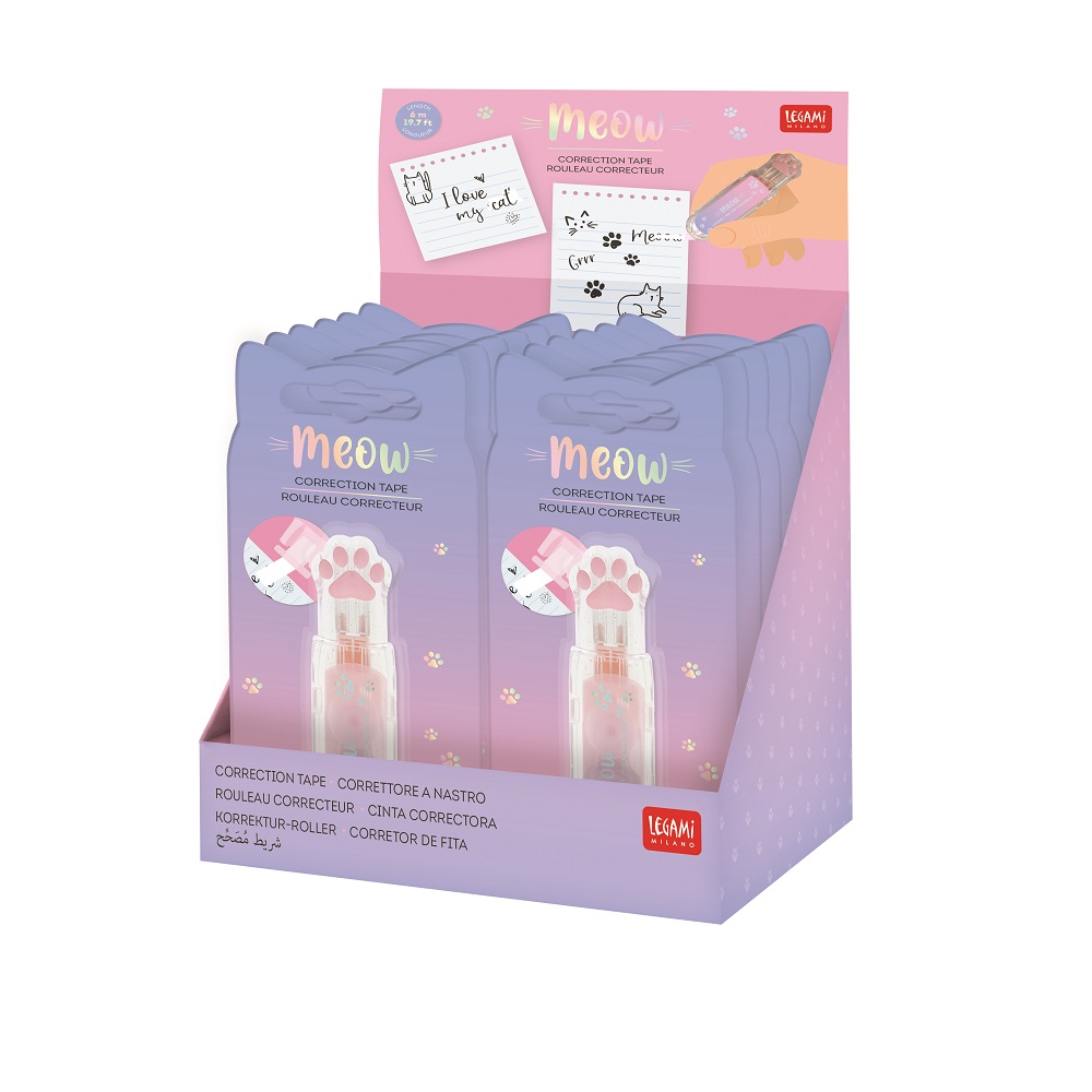 Meow Kitty, correction tape, korrigeringstejp - 2
