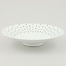 Stig Lindberg (Filigran 1951) Bowl with Silver Raindrops Decor 17 cm