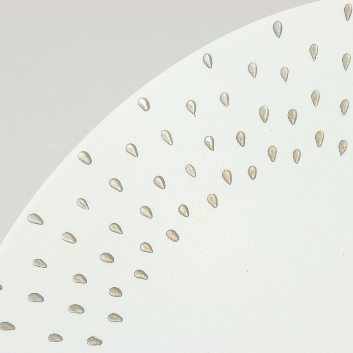 Stig Lindberg (Filigran 1951) Bowl with Silver Raindrops Decor 17 cm