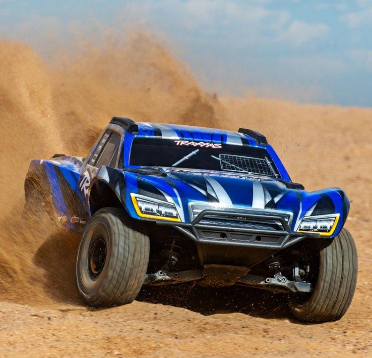 Traxxas Maxx Slash 6s Short Course Truck Blå - 10