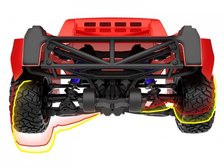 Traxxas Maxx Slash 6s Short Course Truck Blå - 20