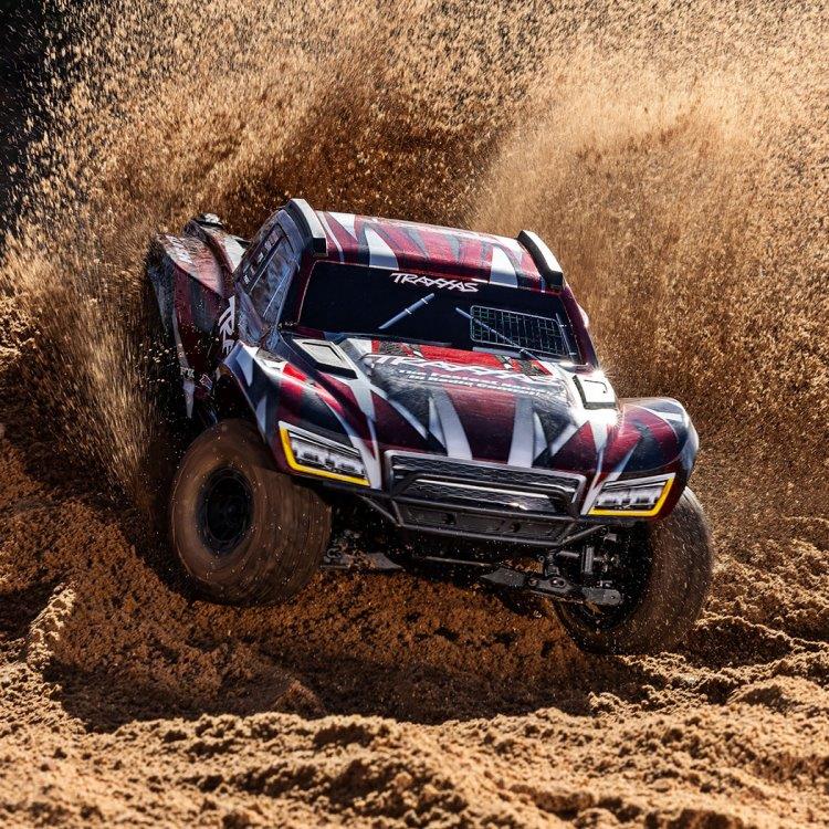Traxxas Maxx Slash 6s Short Course Truck Röd - 12