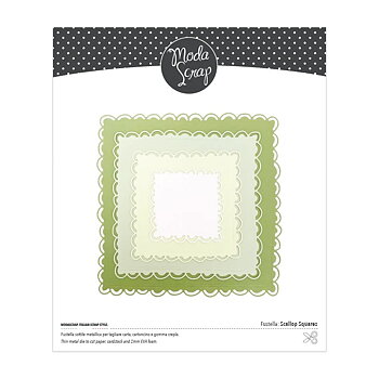 MODASCRAP-  DIE  SCALLOP SQUARES