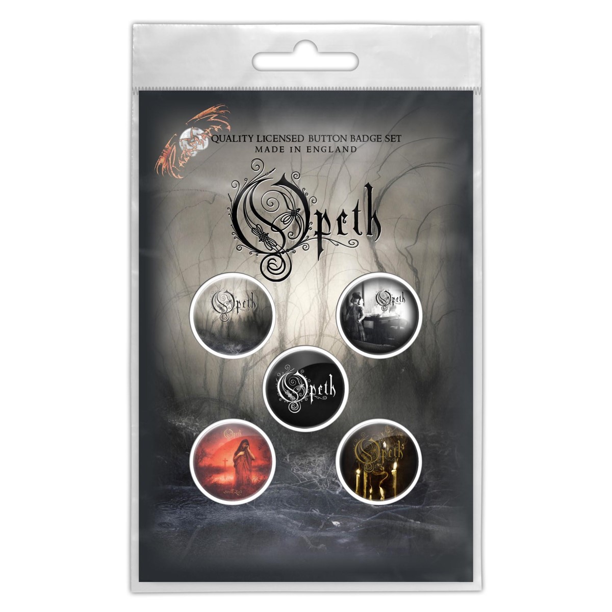 Opeth Classic Albums Badge Pack
