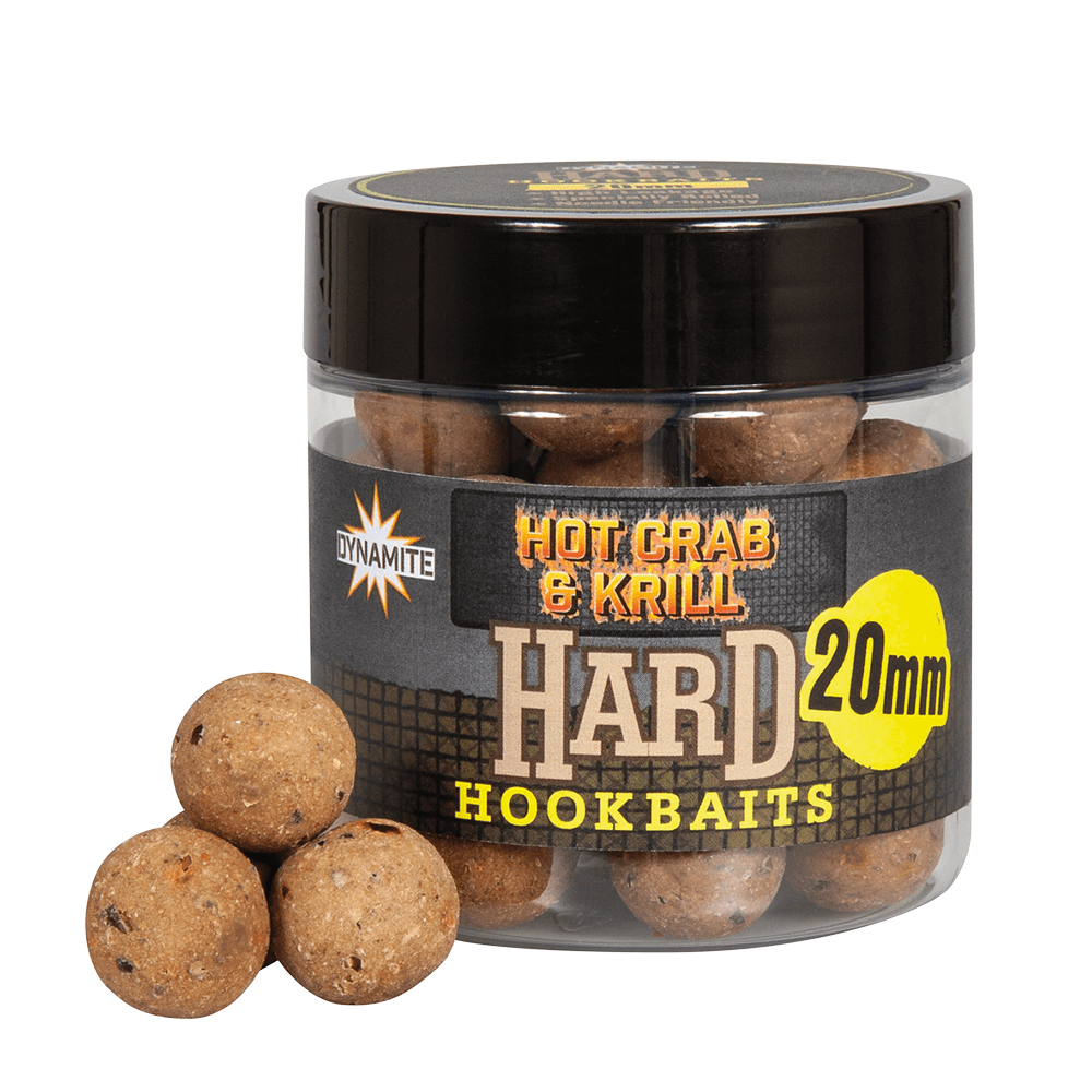 Dynamite Baits 20mm Hard Hookbaits Hot Crab &amp; Krill