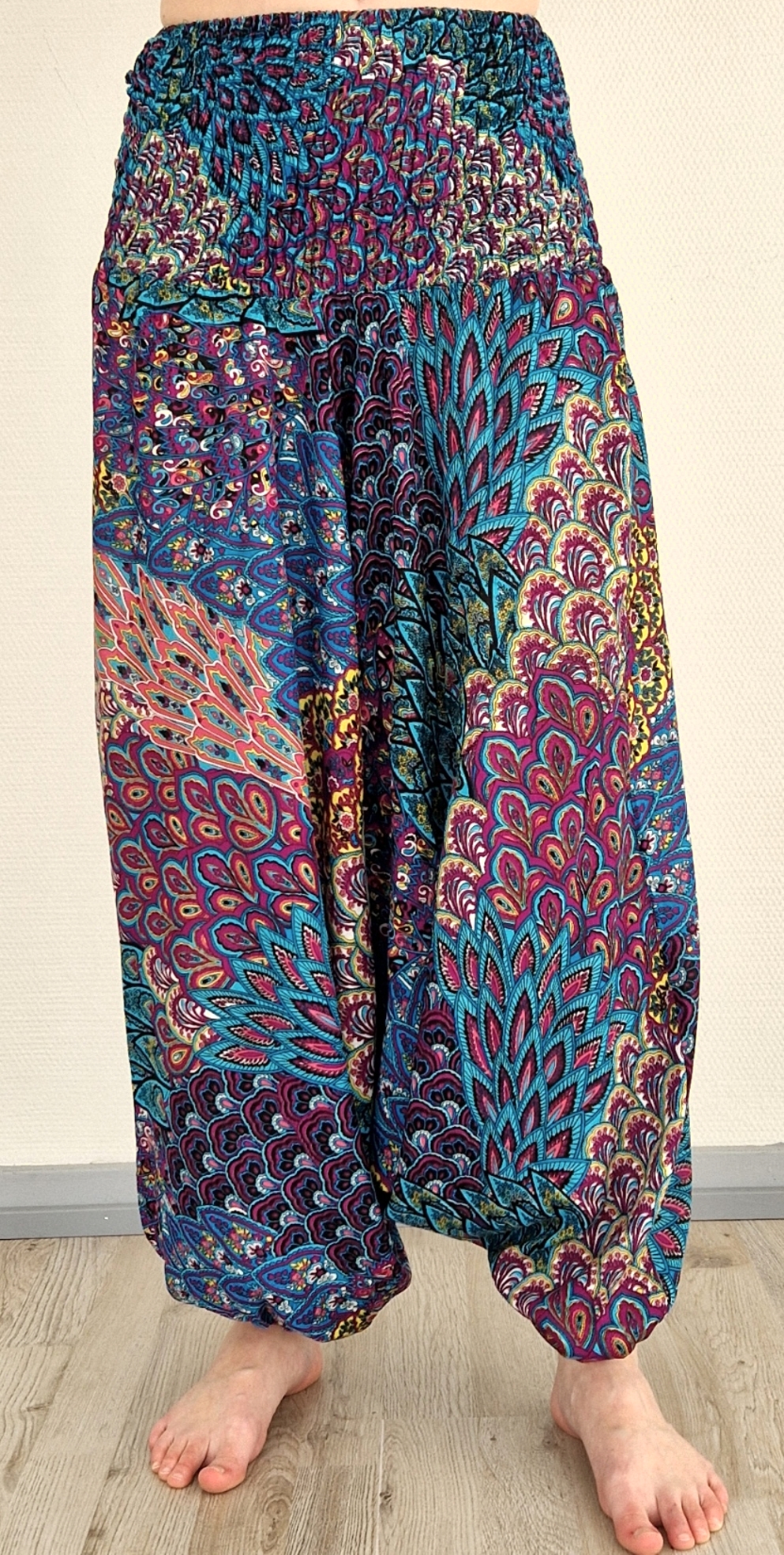  Haremsbyxor - Baggy - Thin Rayon - Multi