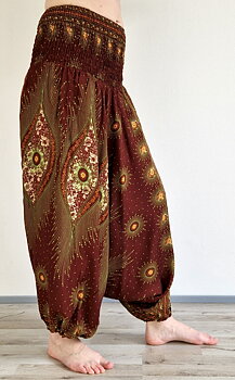  Haremsbyxor - Baggy - Thin Rayon - Sol
