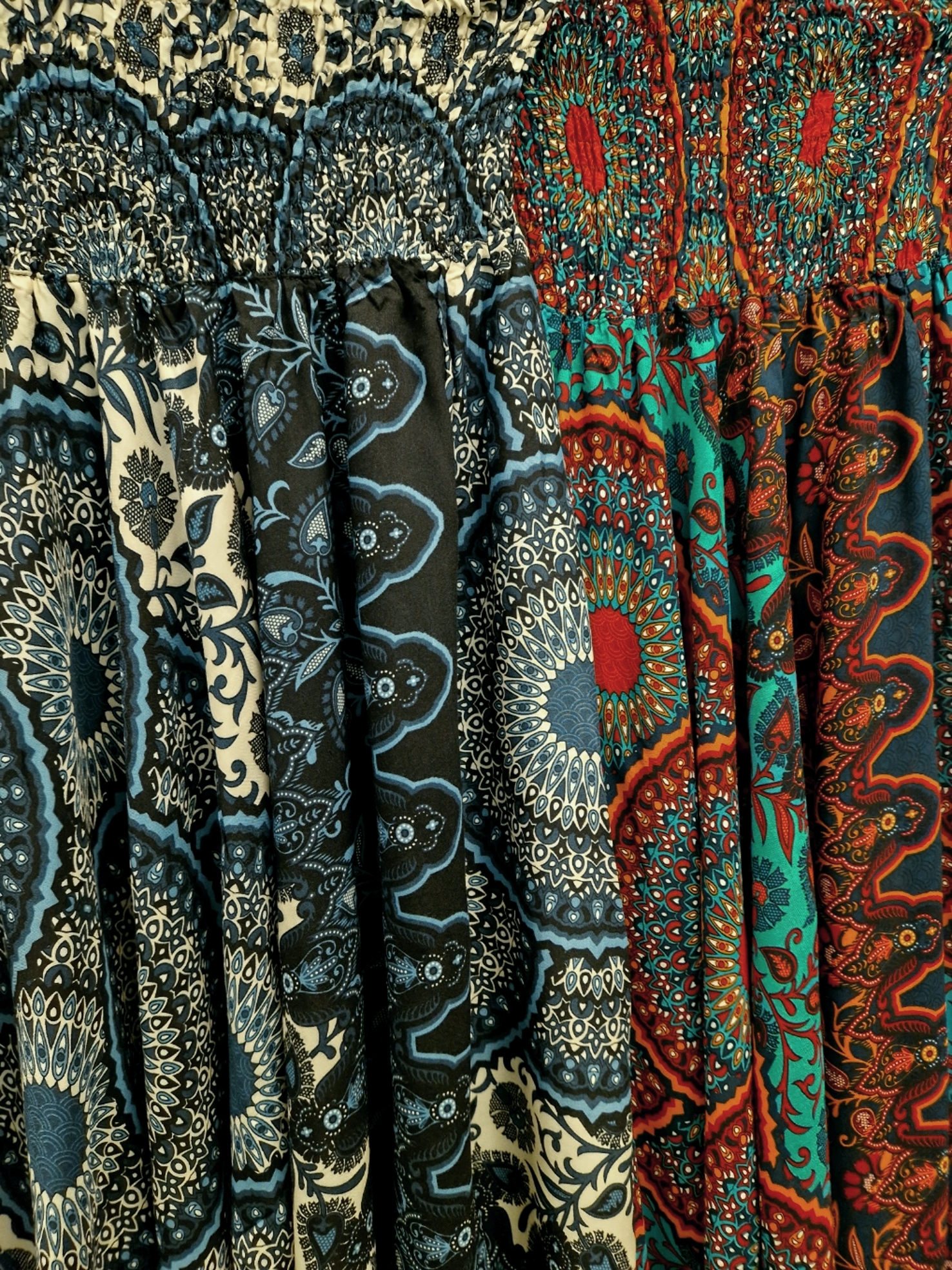  Haremsbyxor - Baggy - Thin Rayon - Mandala Multi - 4