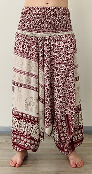  Haremsbyxor - Baggy - Thin Rayon - Elefanter
