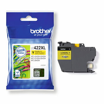 Brother LC422XLY Bläckpatron Gul