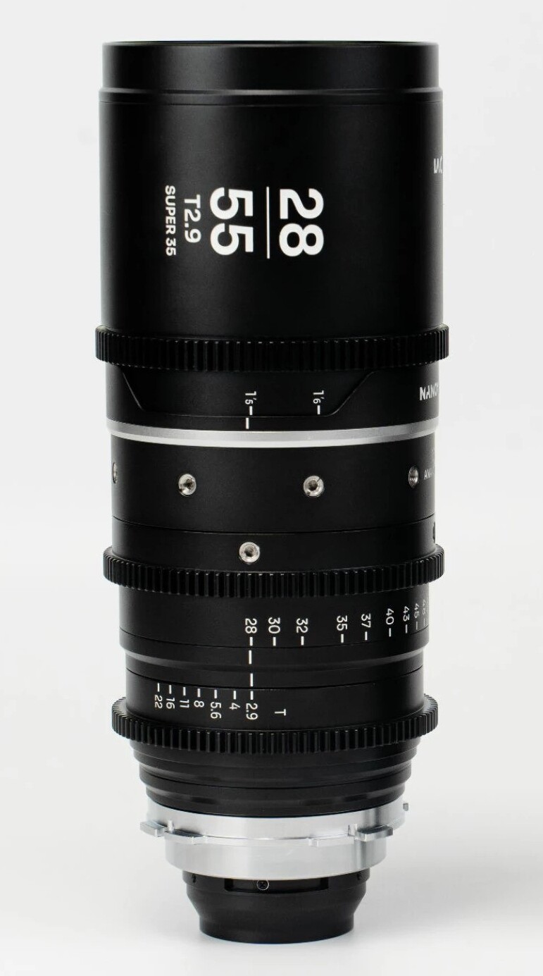 Laowa Nanomorph Zoom 1.5x  28-55mm T2.9 S35 Cinema Lens