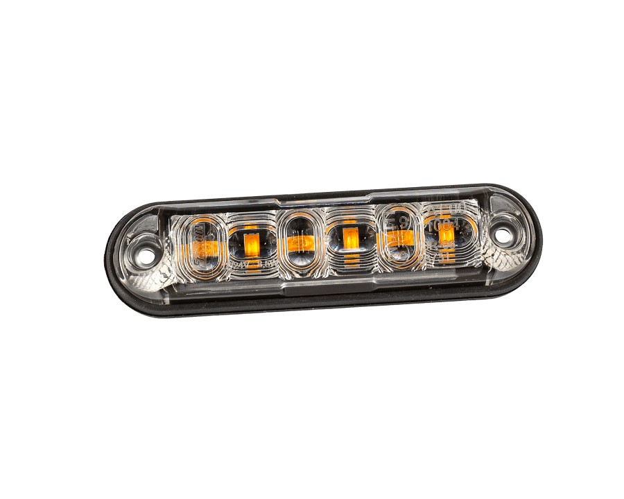 V-Sight Trucker Slim LED Blixtljus 6 Leds multi- rör/planmontage