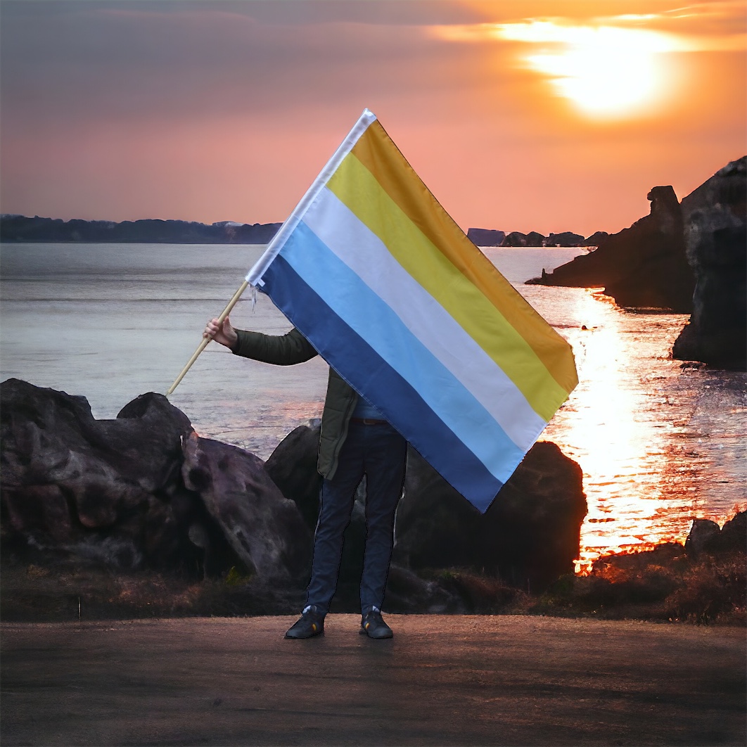 AroAce XL Deluxe Flagge - 4