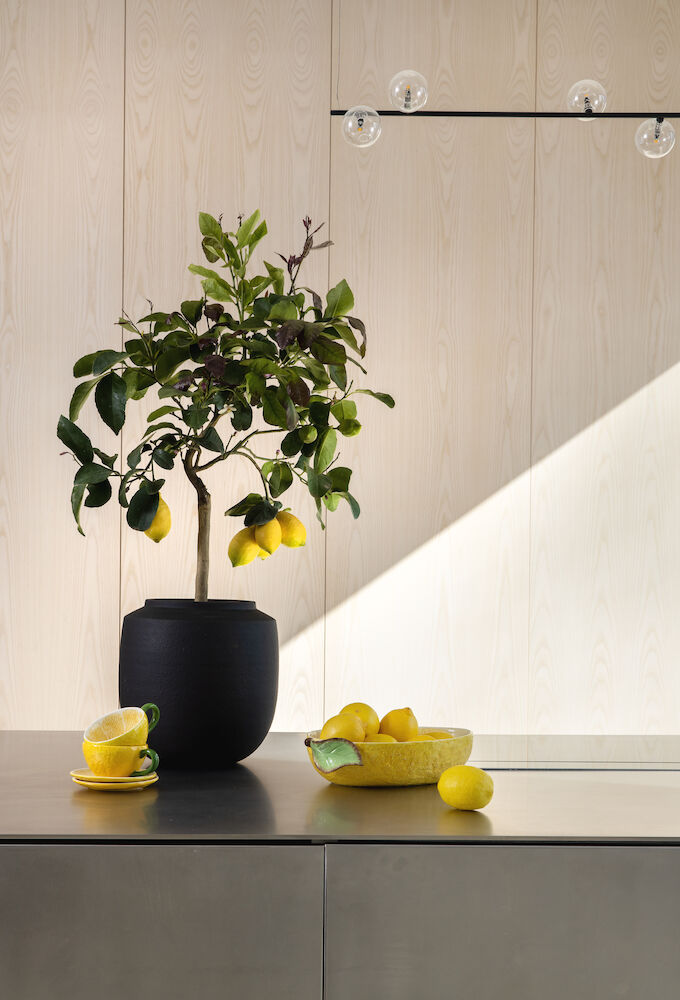 Skål Lemon L gul, Byon - 5