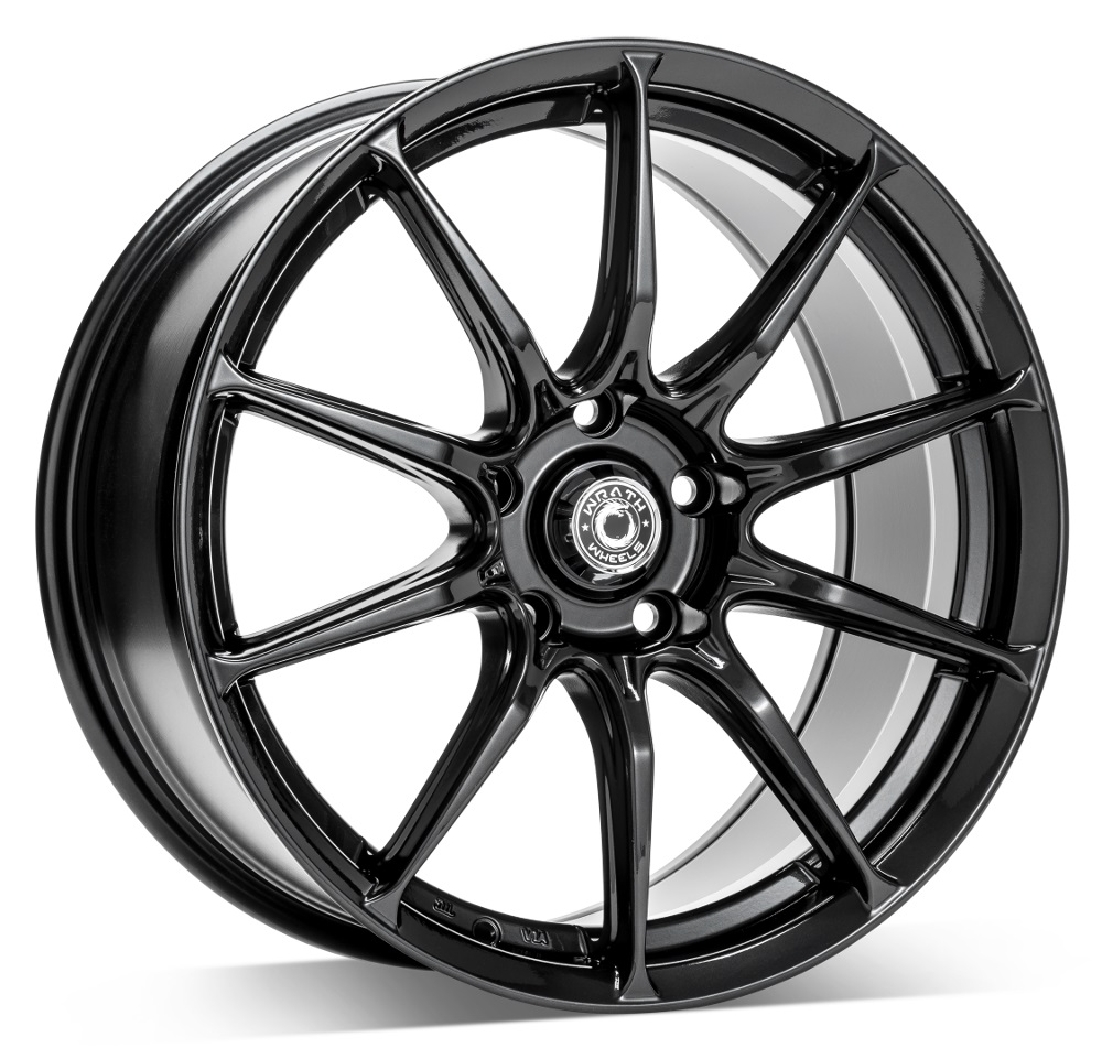 18" WRATH WHEELS WF12 - SPARKLE BLACK