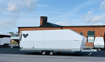4P TrackDay 550TD G2 Biltrailer 210 x 550 cm 2 axlad