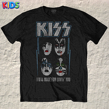 KISS - KIDS T-SHIRT, MADE FOR LOVIN' YOU