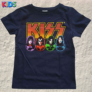 KISS - KIDS T-SHIRT, LOGO, FACES & ICONS