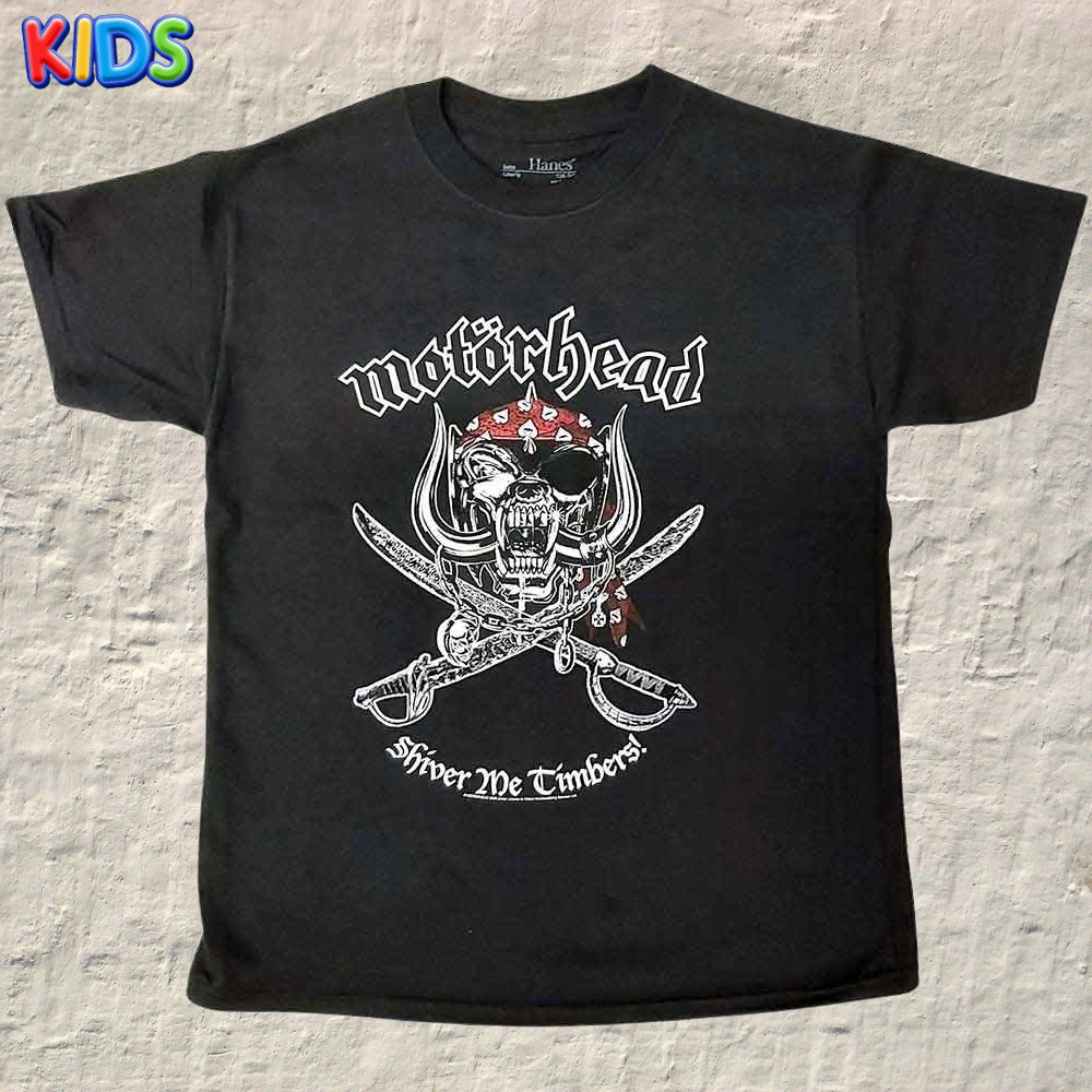 MOTORHEAD, KIDS T-SHIRT, SHIVER ME TIMBERS