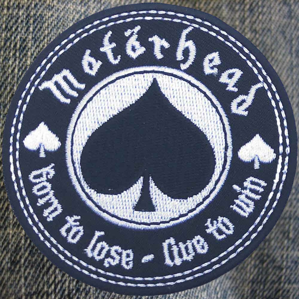 MOTORHEAD - PATCH, BORN TO LOVE, LIVE TO WIN