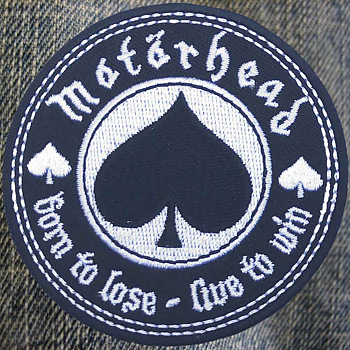 MOTORHEAD - PATCH, BORN TO LOVE, LIVE TO WIN