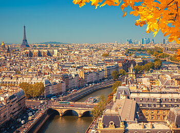 Paris from above, puslespil med 2000 brikker (C-200917)