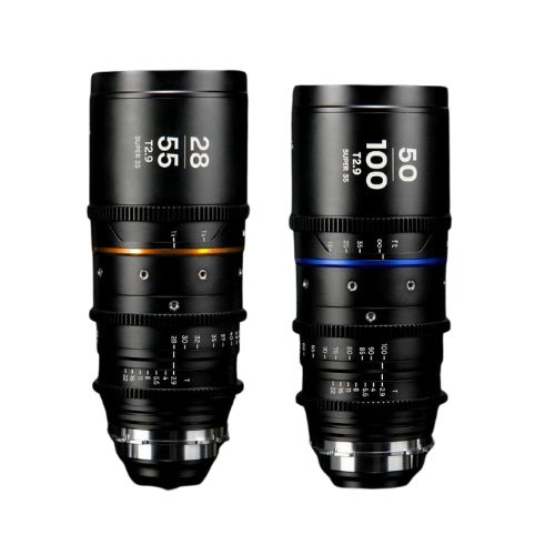 Laowa Nanomorph Zoom 1.5x  28-55mm +50-100mm T2.9 S35 Cinema Anamorphic 2-Lens Kit - 2