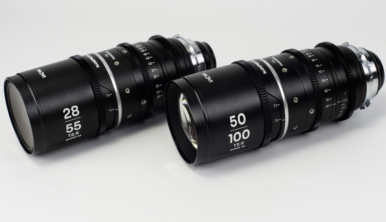 Laowa Nanomorph Zoom 1.5x  28-55mm +50-100mm T2.9 S35 Cinema Anamorphic 2-Lens Kit - 3