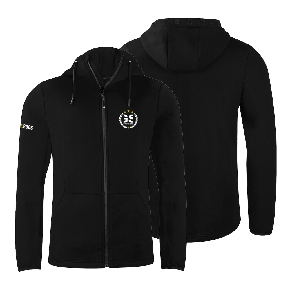 Pemberton Hood Full Zip med brodyr