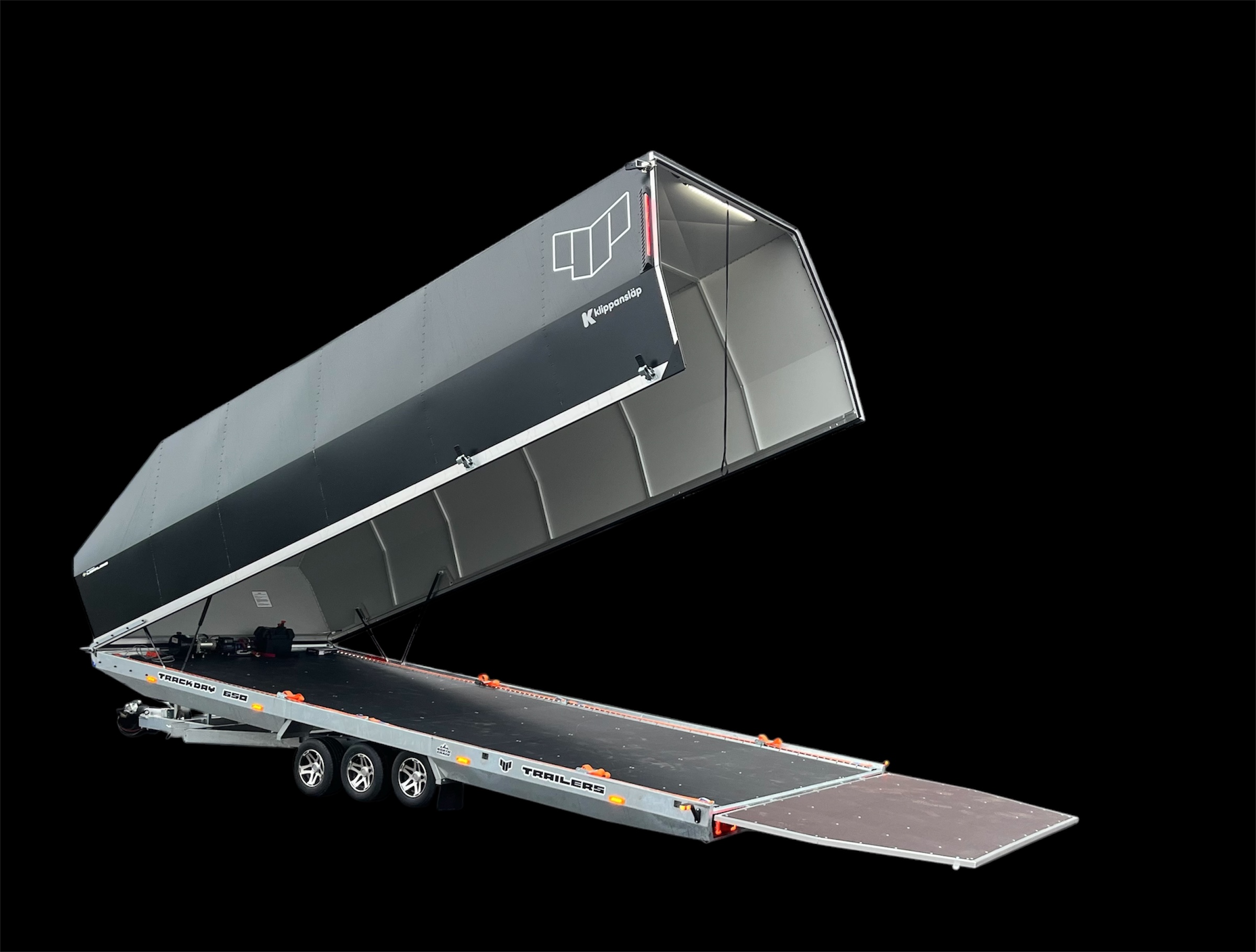 4P TrackDay 650TD G3 Biltrailer 237 x 650 cm