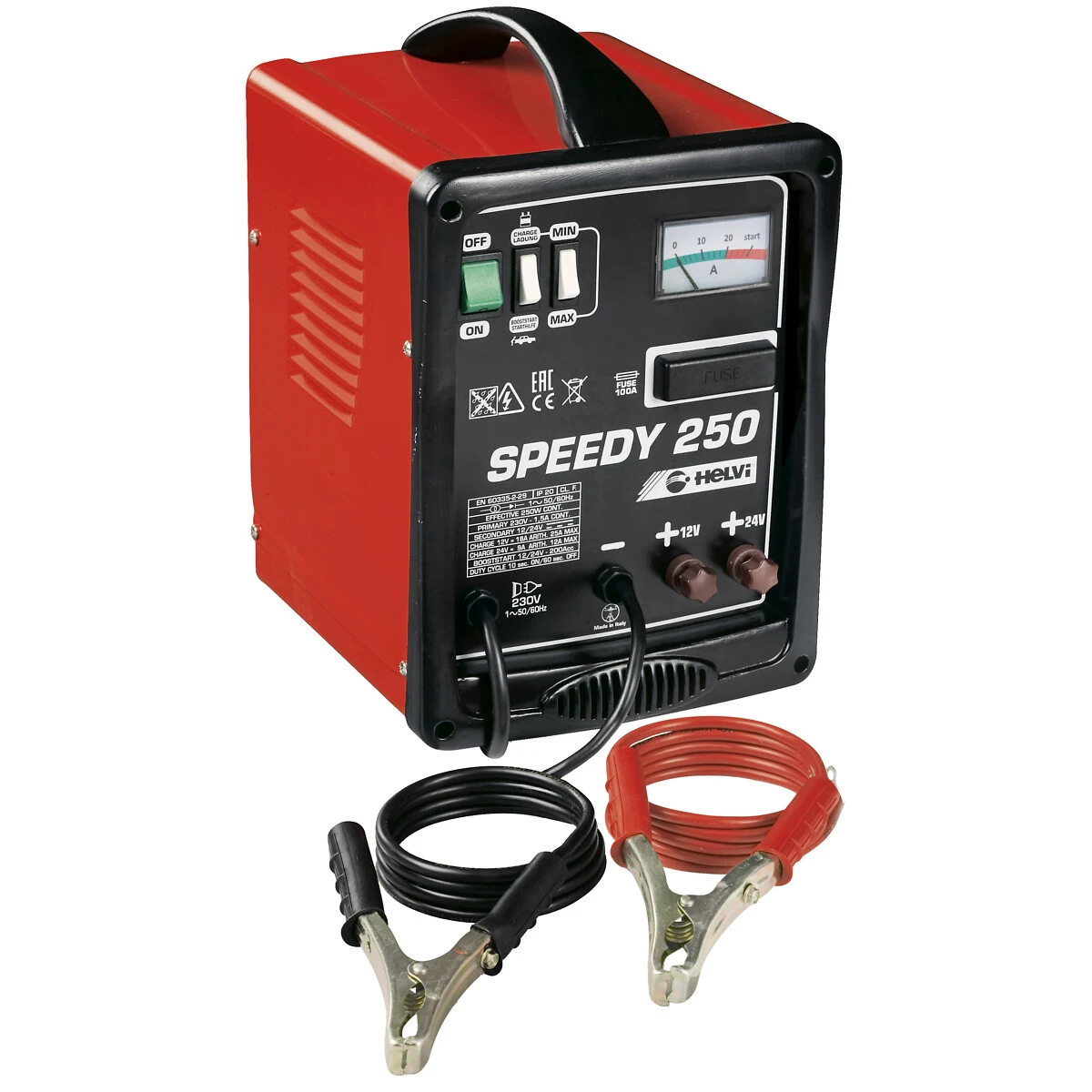 Batteriladdare / starthjälp 12/24V 220ACC Speedy