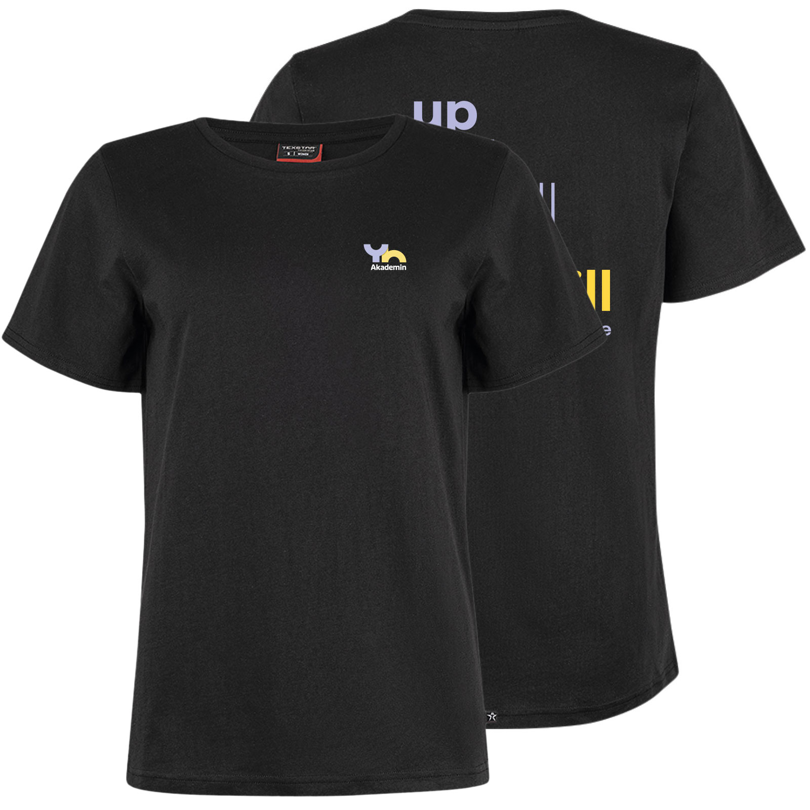 T-shirt, dam inkl. ryggtryck