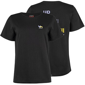 T-shirt, dam inkl. ryggtryck
