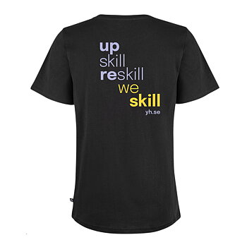 T-shirt, dam inkl. ryggtryck