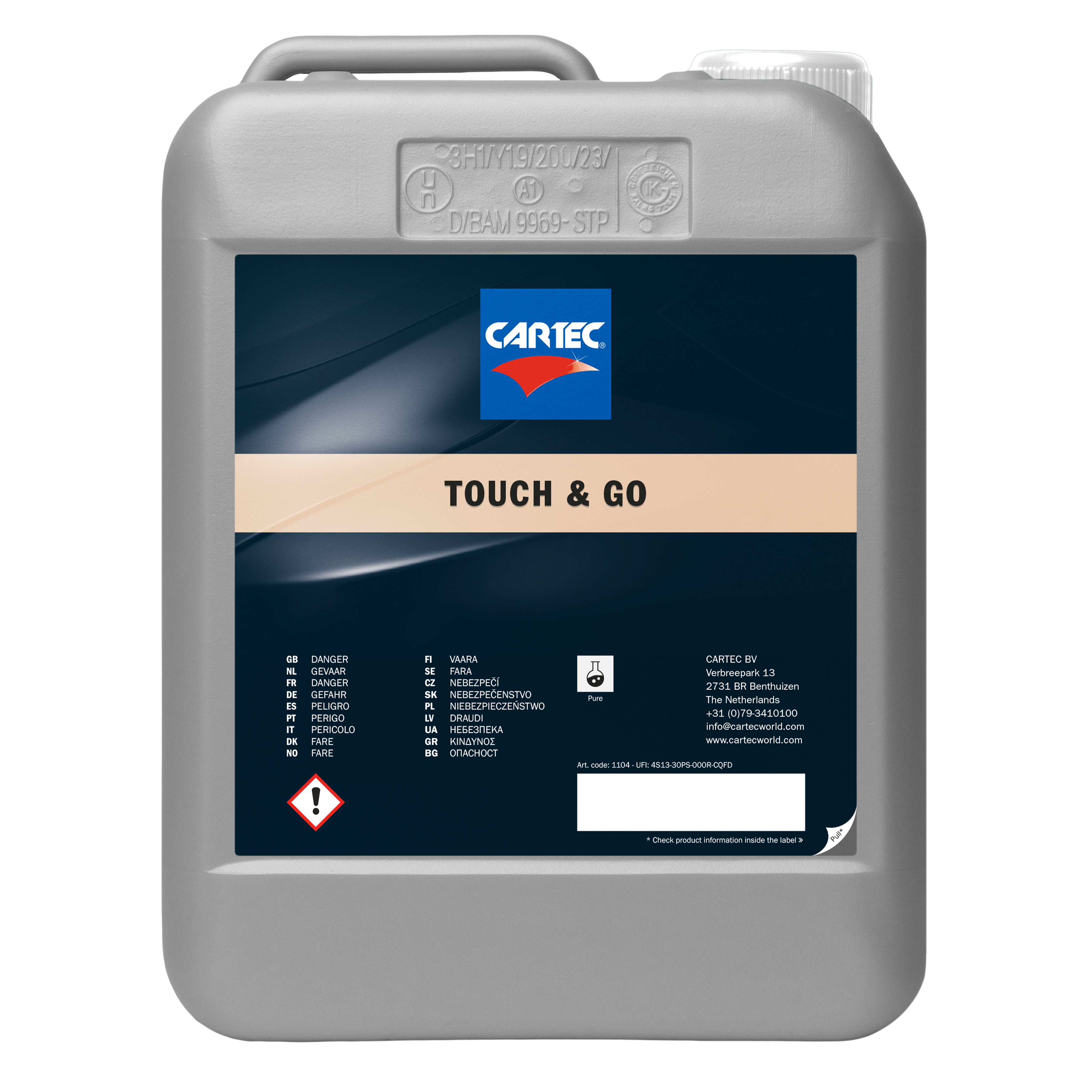 Cartec Touch'n Go - Rengöring för den moderna  interiören - 3