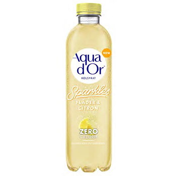 Aquador sparkl. fläder & citron 50cl