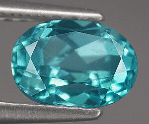Preciosa apatita azul paraiba natural de 0,90 ct