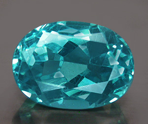 Preciosa apatita azul paraiba natural de 0,90 ct - 3