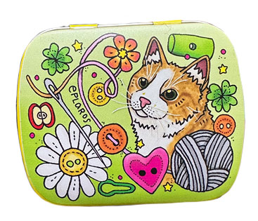 Pastillburk med minttabletter - Sykatt