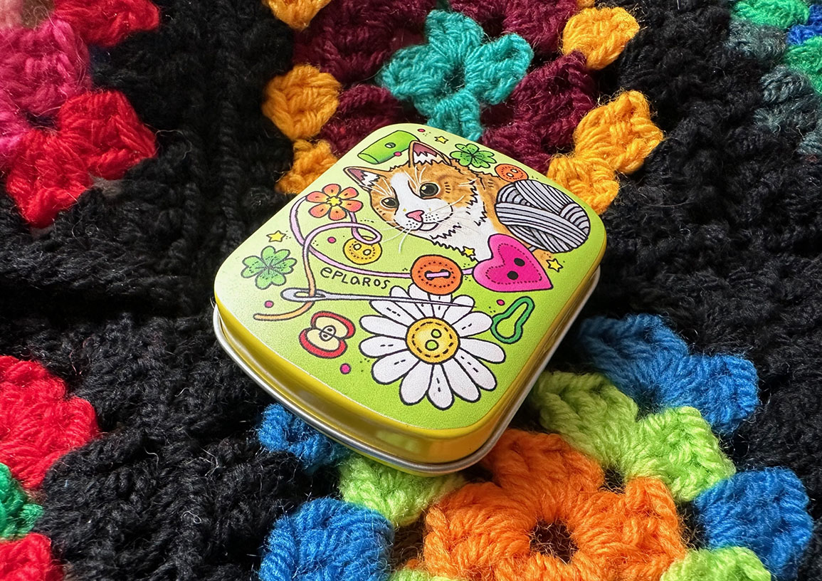 Pastillburk med minttabletter - Sykatt - 3