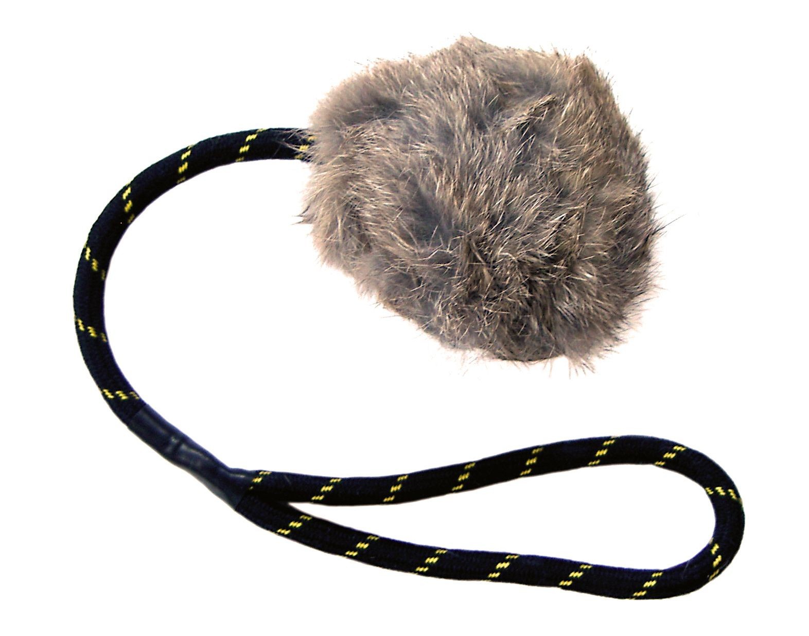Dummyboll 300g, och 130g Kaninpäls med kastsnöre