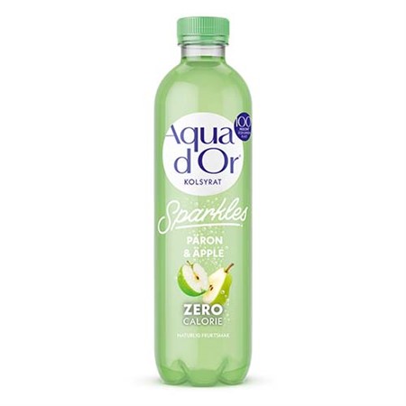 Aquador sparkl. äpple & päron 50cl