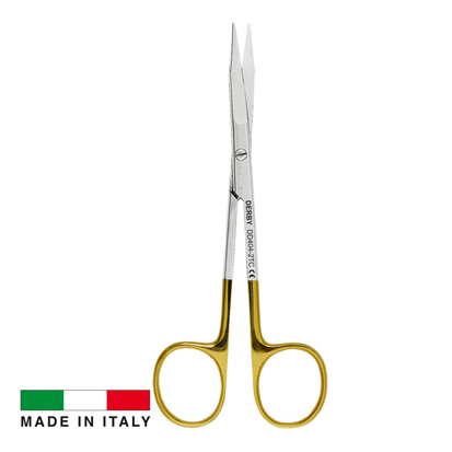 Medesy® Scissors, Goldman Fox TC Curved 130mm