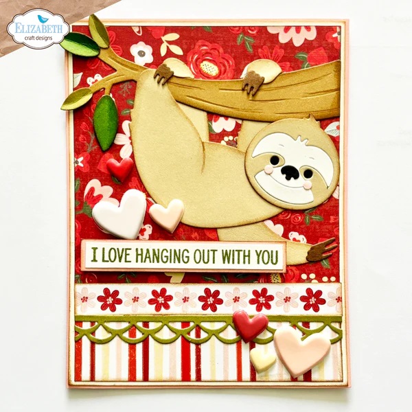 Elizabeth - Jungle sentiments - Stämpelset - 3