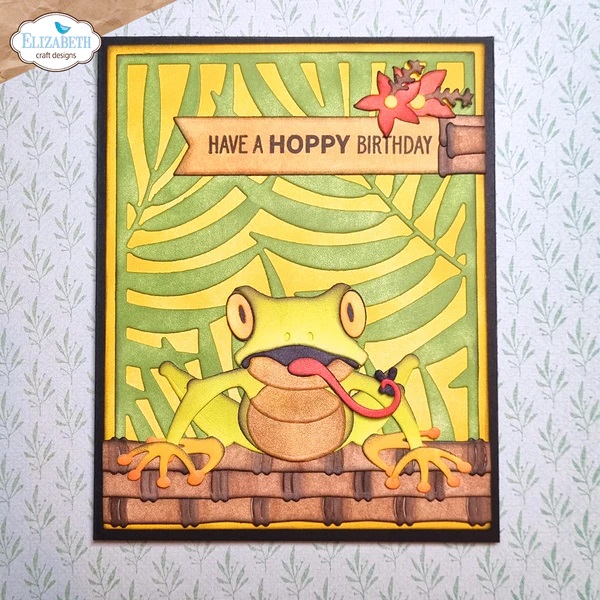 Elizabeth - Jungle sentiments - Stämpelset - 4