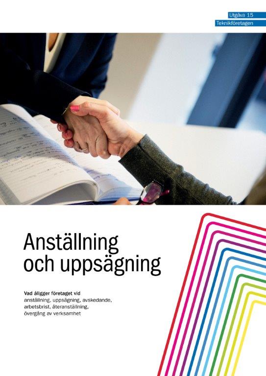 Anställning och uppsägning, utgåva 15