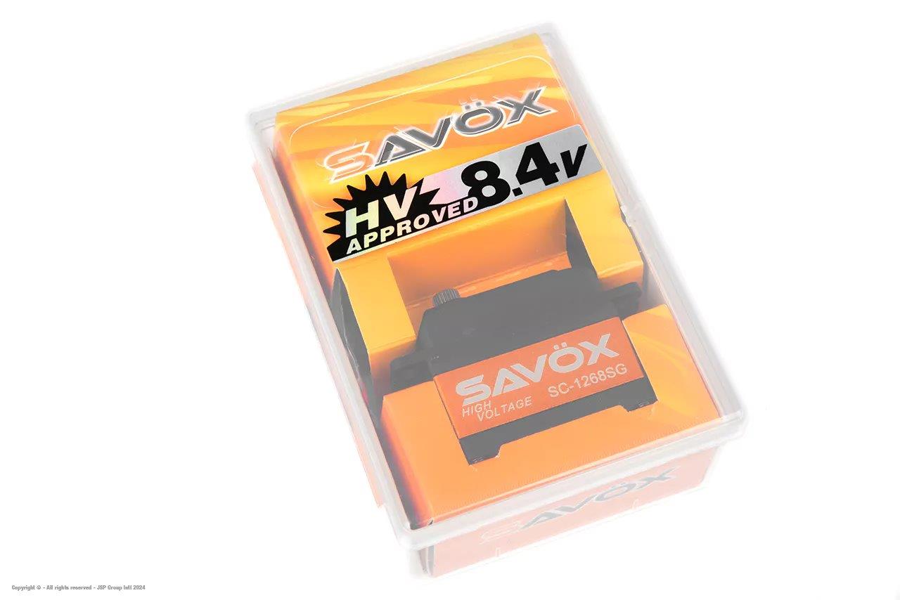 SAVOX 1268SG Servo 26Kg 0.11s HV Coreless - 6
