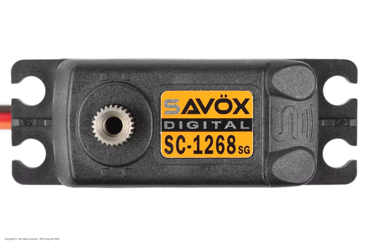 SAVOX 1268SG Servo 26Kg 0.11s HV Coreless - 3