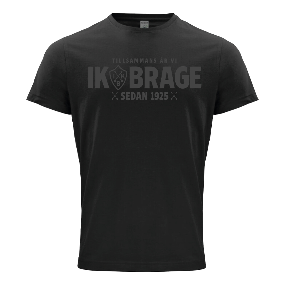 T-shirt svart - ton i ton
