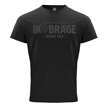 T-shirt svart - ton i ton